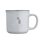 CORE365 12oz Ceramic Mug - Platinum