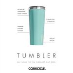 CORKCICLE® Tumbler - 16 Oz. - Powder Blue