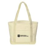 Cotton Canvas Tote Bag -  