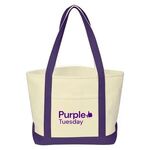 Cotton Canvas Tote Bag -  