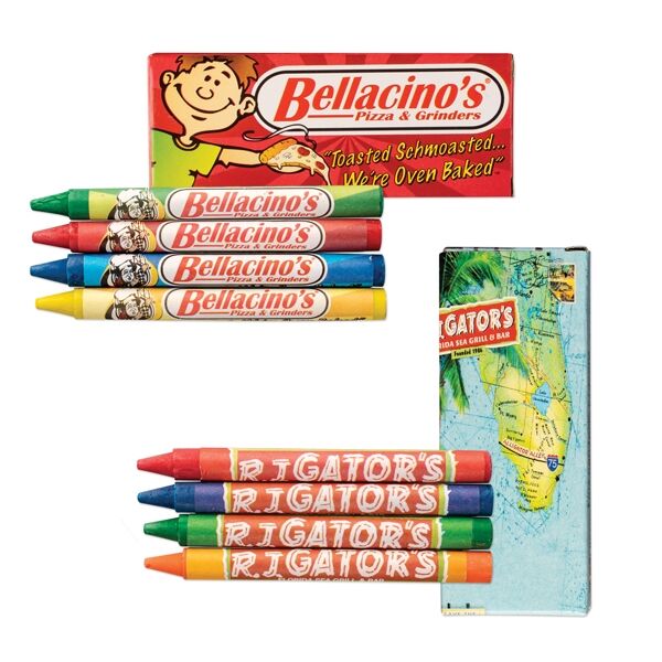 Four Pack Crayon Box