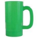 Custom Imprinted 14 oz. Beer Stein - Neon Green