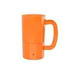 Custom Imprinted 14 Oz. Plastic Stein - Neon Orange