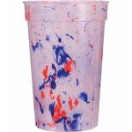 Custom Imprinted 17 oz. Confetti Stadium Cup - Red/Blue