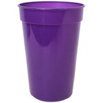 Custom Imprinted 17 oz. Smooth Stadium Cup - Purple