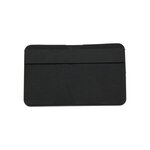 Custom Imprinted 2 in 1 Phone Holder/Wallet - Black