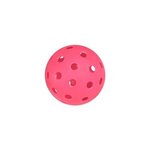 Custom Imprinted 40 Hole Outdoor Pickleball - Neon Pink