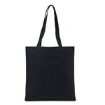 Custom Imprinted AWARE(TM) Recycled Cotton Tote - Black