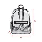 Custom Imprinted Backpack - Clear