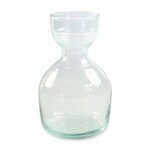 Custom Imprinted Be Home(R) Premium Recycled Ripple Carafe-Short - Clear