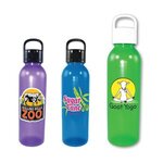 Custom Imprinted Classic Edge Bottle Handle Full Color 24 oz. -  