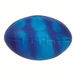 Custom Imprinted Color Changing Stress Reliever Mini Football - Blue to Light Blue