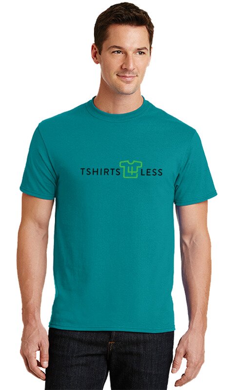 Custom Imprinted Core Blend T-shirt - 50/50 Cotton/Poly with your logo ...