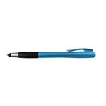 Custom Imprinted Economy Pen/Stylus, Full Color Digital - Light Blue