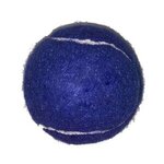 Custom Imprinted Full Color Pet Tennis Ball Toy - Blue