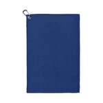 Custom Imprinted Golf Links Waffle Weave Towel - Royal Blue