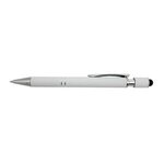 Custom Imprinted Halcyon(R) Executive Pen Full Color - White