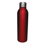 Custom Imprinted Halcyon(R) oz. Deluxe Bottle - Metallic Red