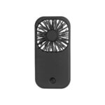 Custom Imprinted Hand Held Fan - Black