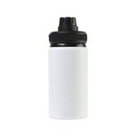 Custom Imprinted Jett Aluminum Chug Lid Hydration Bottle 6 Oz. - White