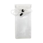 Custom Imprinted Large Waterproof Cell Phone Bag - Clear