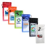 Custom Imprinted Large Waterproof Cell Phone Bag Full Color -  