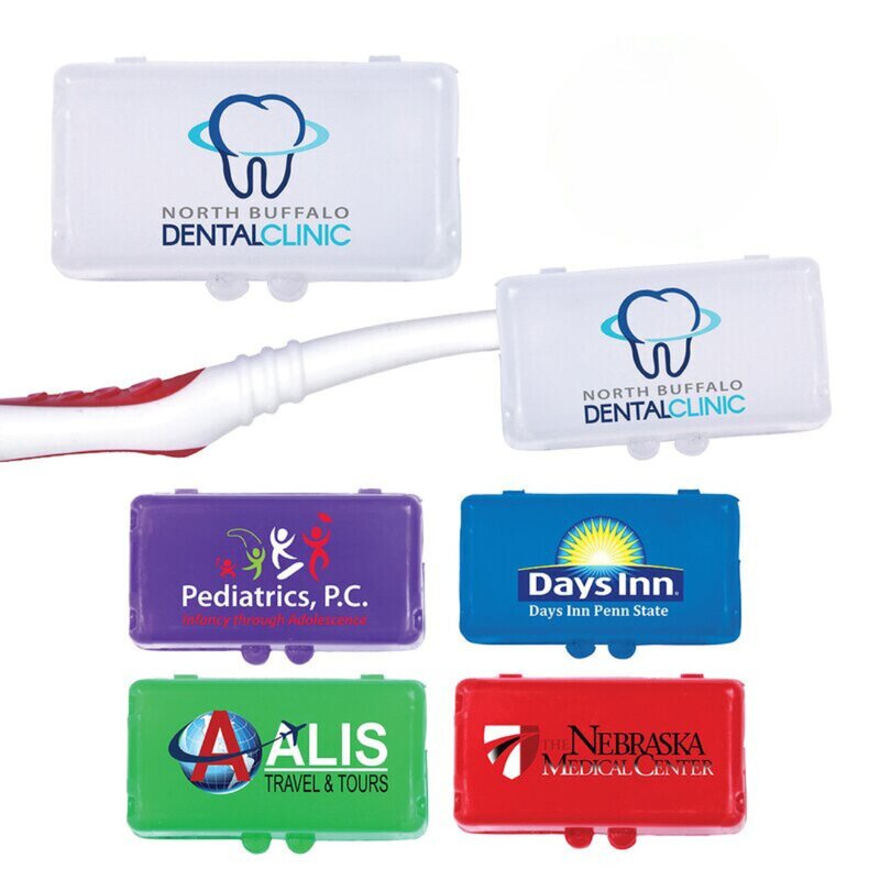 Main Product Image for Custom Imprinted MicroHalt(TM) Toothbrush Cover, Full Color