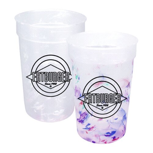 Main Product Image for Custom Imprinted Mood 22 oz. Rainbow Confetti Cup