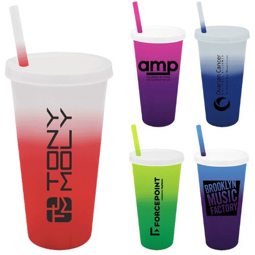 Main Product Image for Custom Imprinted Mood 26 oz. Tumbler with Lid and Straw