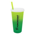 Custom Imprinted Mood 26 oz. Tumbler with Lid and Straw -  