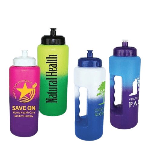 Main Product Image for Custom Imprinted Mood 32 oz. Grip Bottle with Push 'n Pull Cap