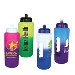 Custom Imprinted Mood 32 oz. Grip Bottle with Push 