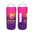 Custom Imprinted Mood 32 oz. Grip Bottle with Push 