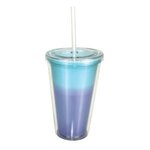 Custom Imprinted Mood(TM) 16 oz. Victory Acrylic Tumbler - Blue to Purple