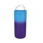 Custom Imprinted Mood(TM) 32 oz. Grip Bottle with Flip Top Cap - Blue to Purple