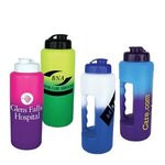 Custom Imprinted Mood(TM) 32 oz. Grip Bottle with Flip Top Cap -  