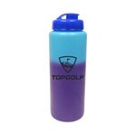 Custom Imprinted Mood(TM) Sports Bottle with Flip Top Cap 32 oz -  