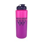 Custom Imprinted Mood(TM) Sports Bottle with Flip Top Cap 32 oz -  