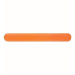 Custom Imprinted Nail File in Plastic Sleeve - Orange