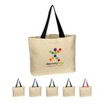 Buy Custom Imprinted Natural Cotton Canvas Tote Bag Full Color