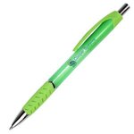 Custom Imprinted Nite Glow Grip Pen - Full Color -  