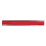 Custom Imprinted Nylon Reflective Snap Band - Red