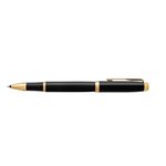 Custom Imprinted Parker IM Rollerball - Black - Gold Trim