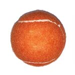 Custom Imprinted Pet Tennis Ball Toy Full Color - Orange