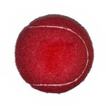 Custom Imprinted Pet Tennis Ball Toy Full Color - Red