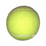 Custom Imprinted Pet Tennis Ball Toy Full Color - Yellow