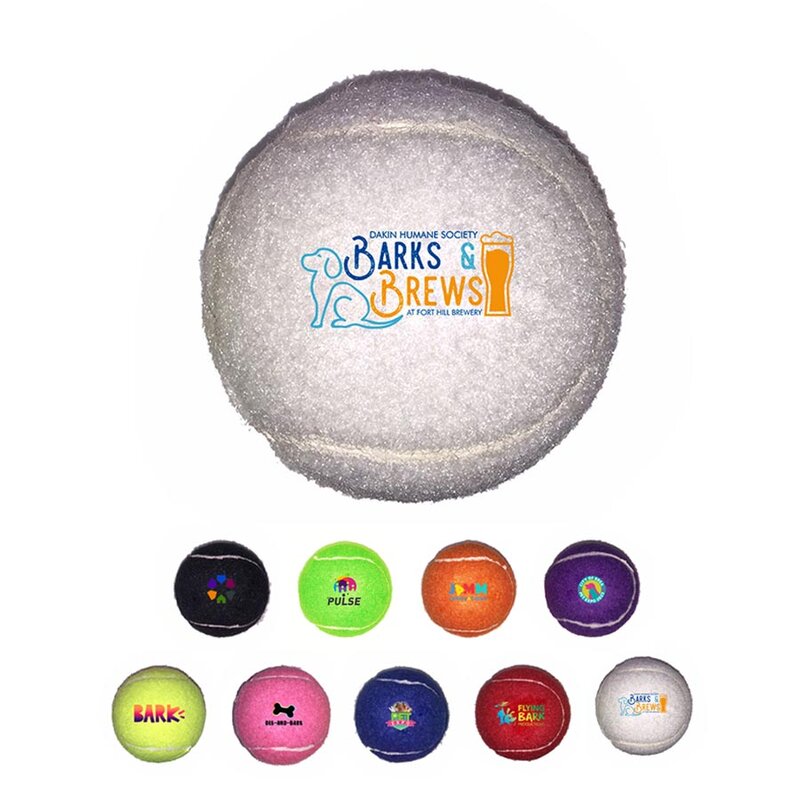 Main Product Image for Custom Imprinted Pet Tennis Ball Toy Full Color