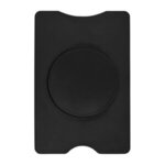 Custom Imprinted RFID Stand-Out Phone/Card Holder - Black