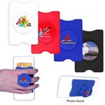 Custom Imprinted RFID Stand-Out Phone/Card Holder Full Color -  