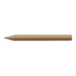 Custom Imprinted Round Natural Finish Golf Pencils - Natural Finish Wood